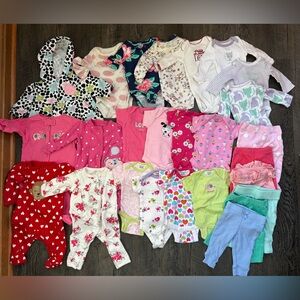 Cotton Newborn Girl Bundle